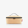 Coolerbag M Pocket Raffia Black