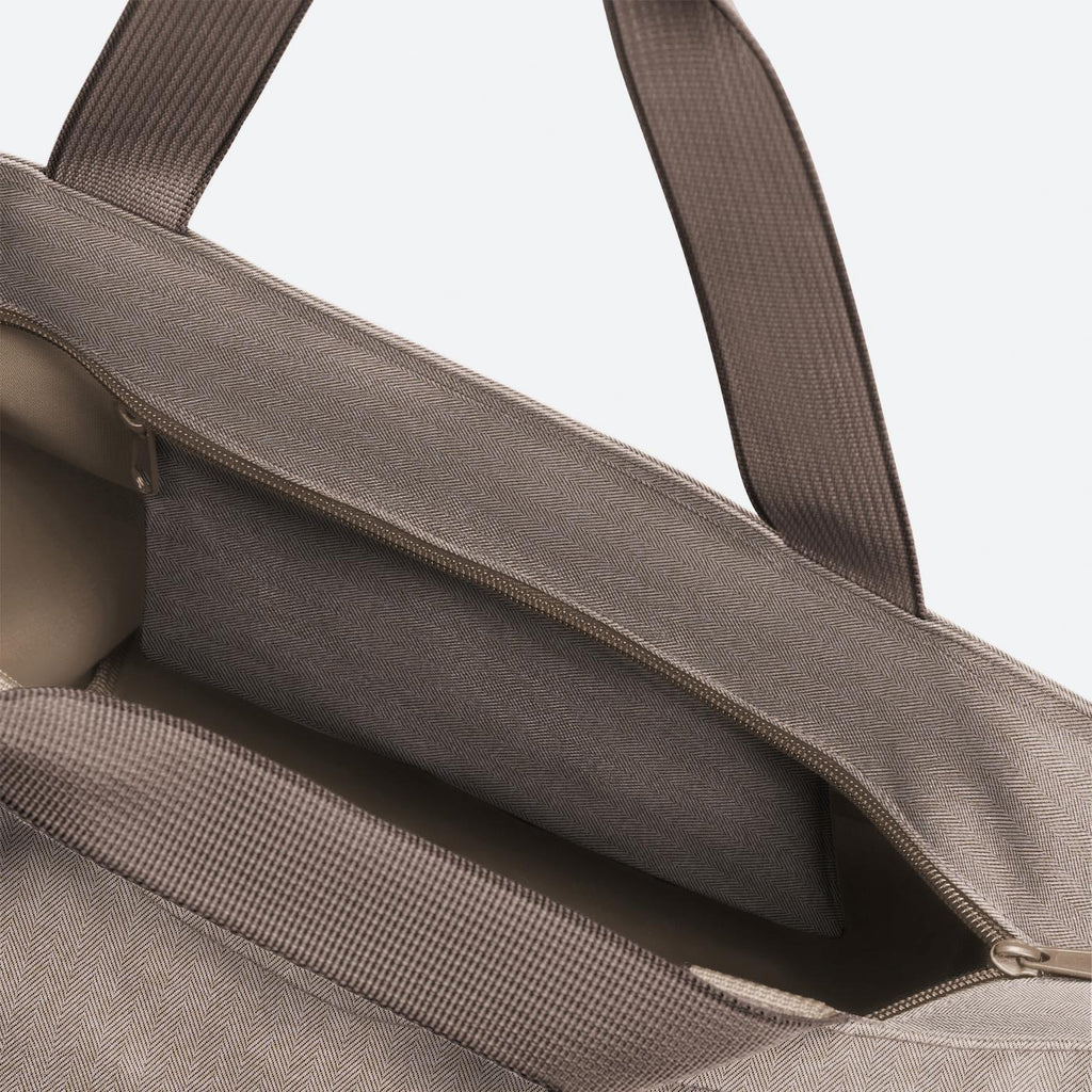 Shopper M Herringbone Mokka