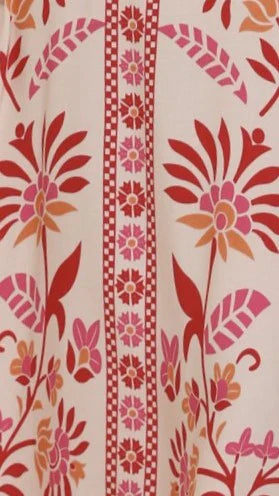Michaela Maxi Dress - Pink Floral
