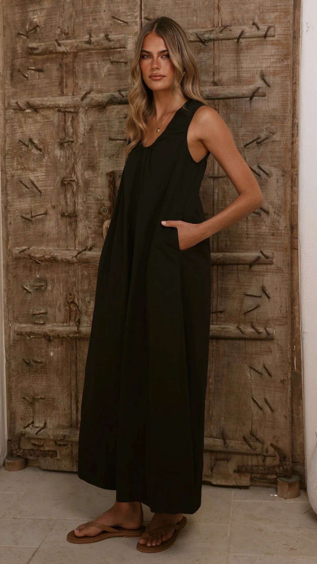 Rohan Maxi Dress - Black